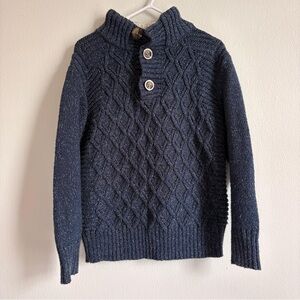 Cat & Jack Kids Navy Cable Knit Sweater